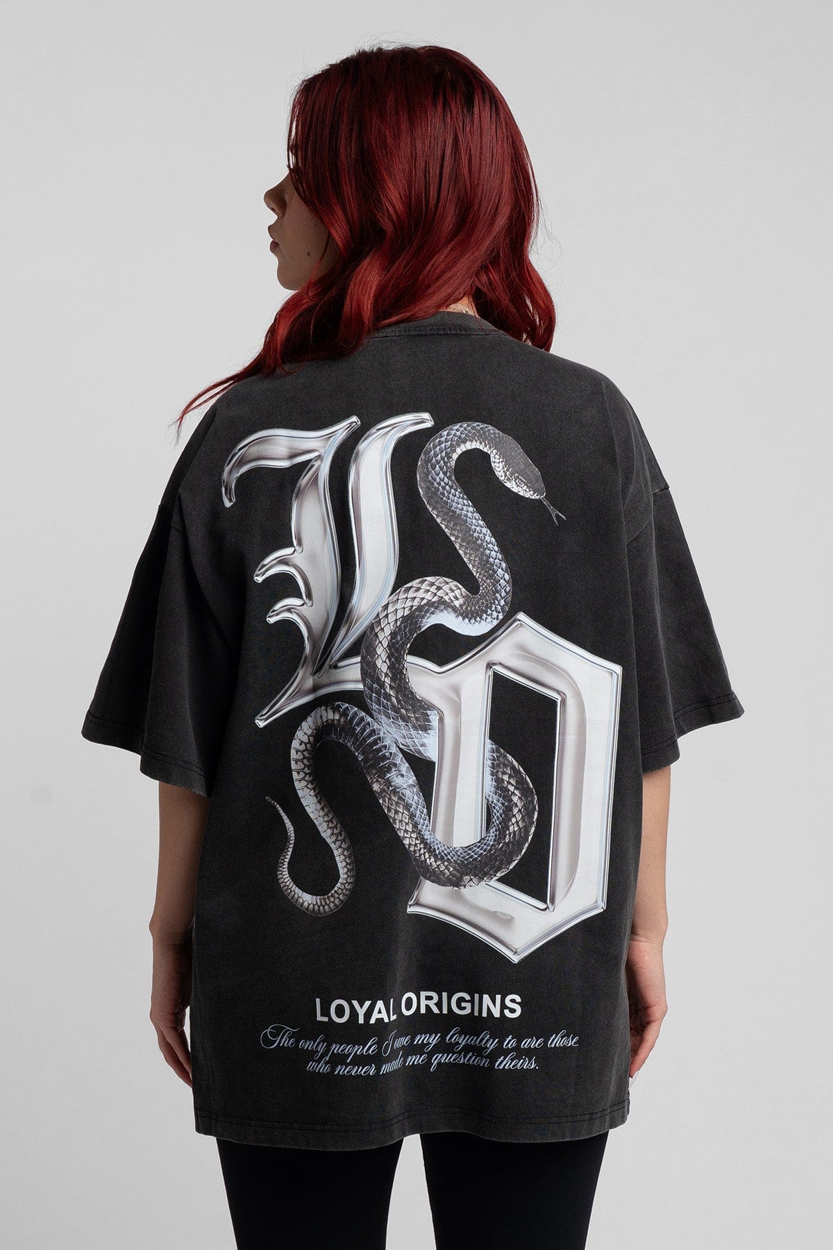 Venomous Oversized Tee - NEW CUT