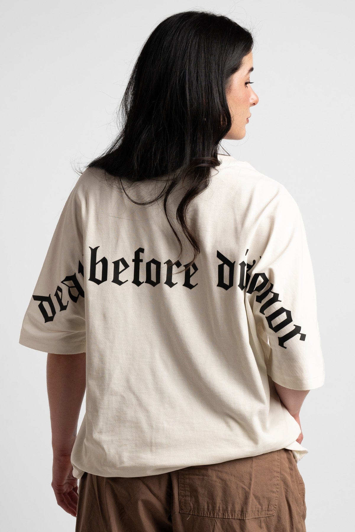 'Death Before Dishonor’ Oversized Tee - NEW CUT