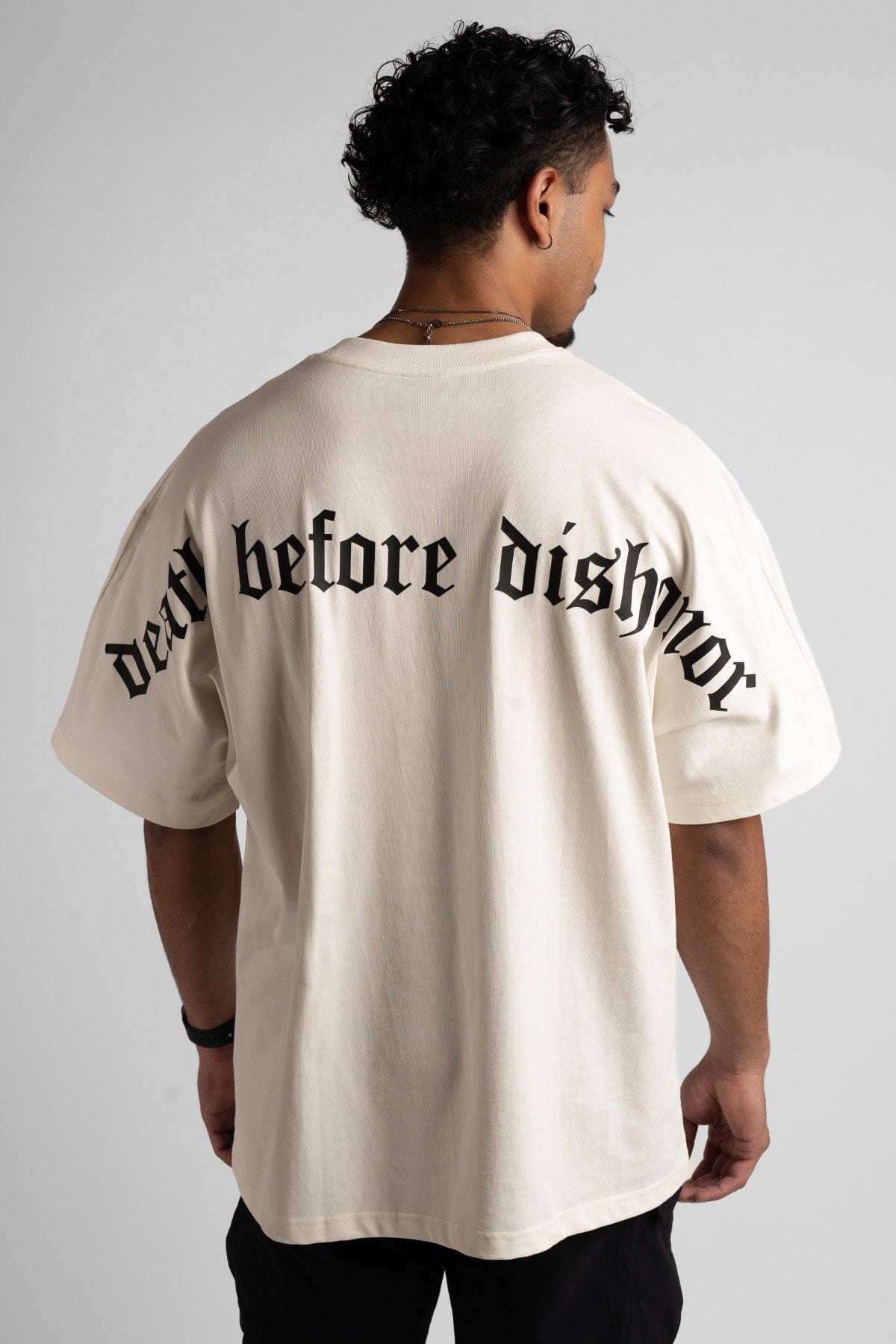 'Death Before Dishonor’ Oversized Tee - NEW CUT