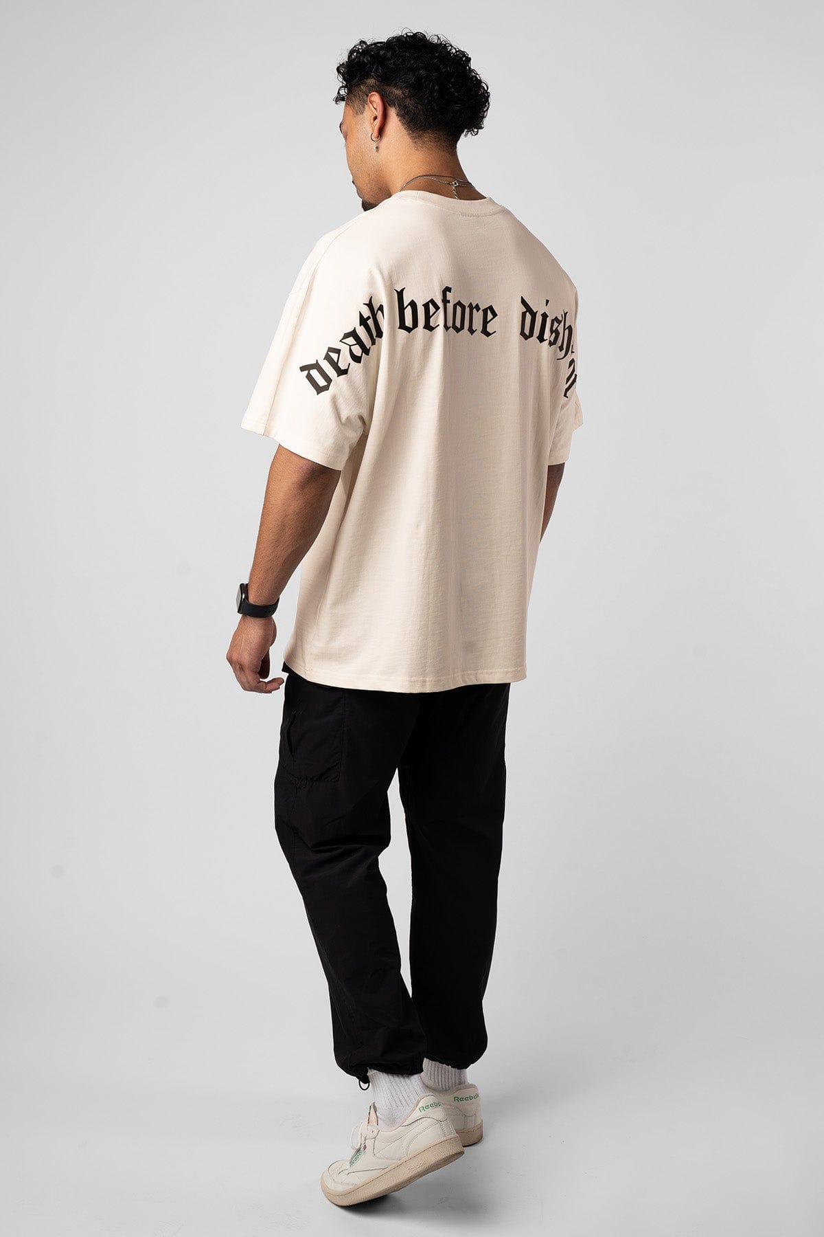 'Death Before Dishonor’ Oversized Tee - NEW CUT