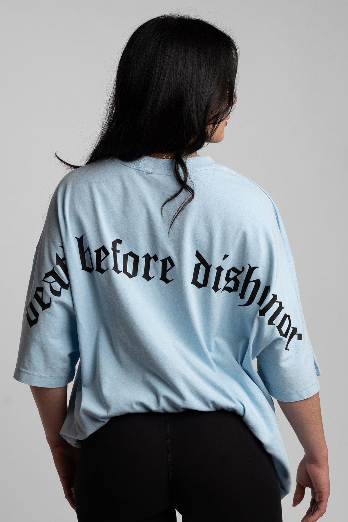 'Death Before Dishonor’ Oversized Tee - NEW CUT