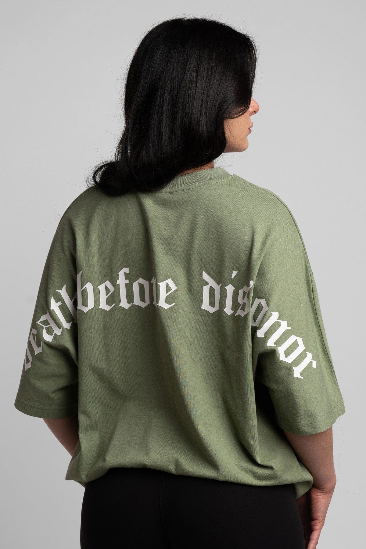 'Death Before Dishonor’ Oversized Tee - NEW CUT