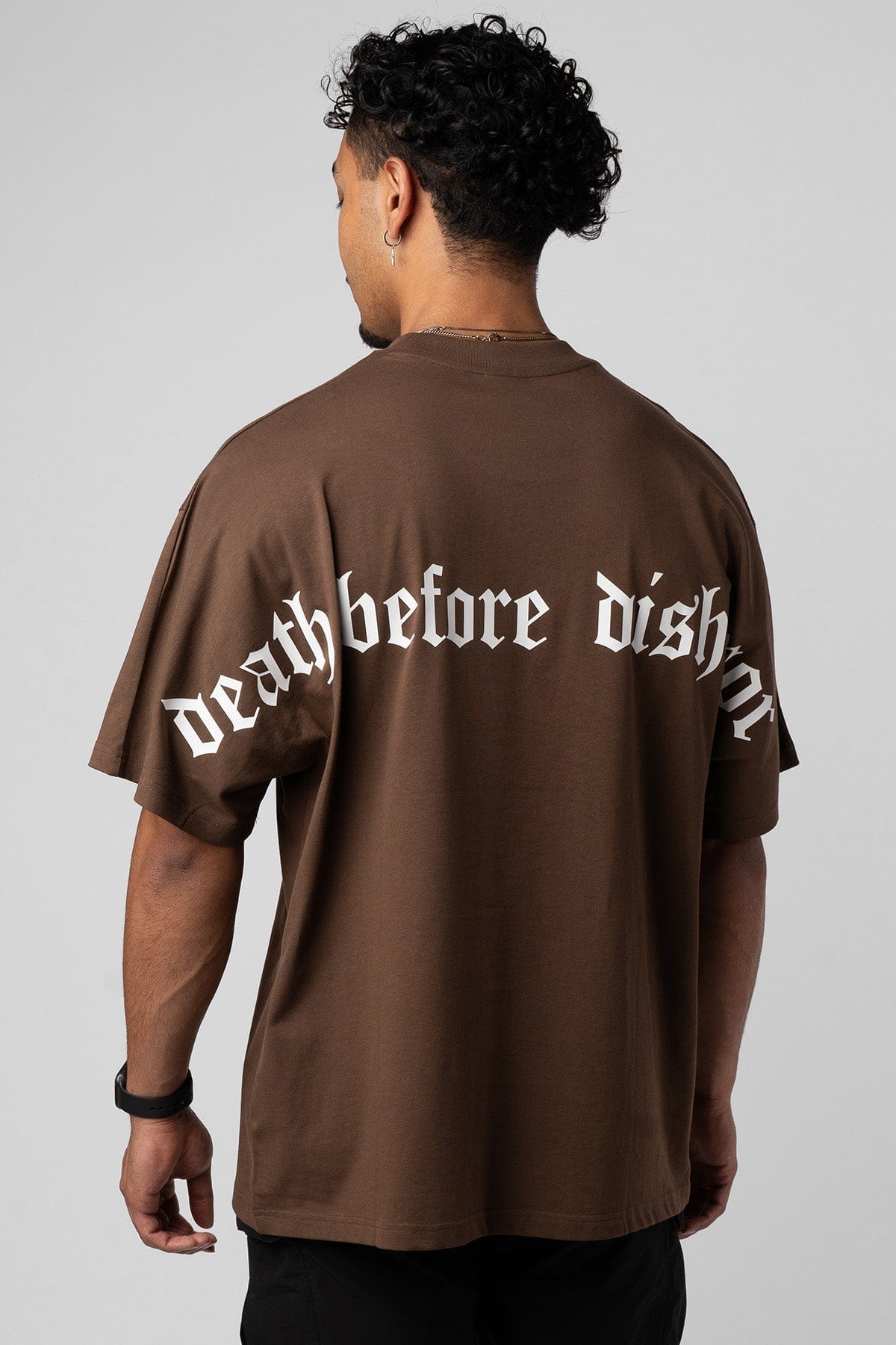 'Death Before Dishonor’ Oversized Tee - NEW CUT