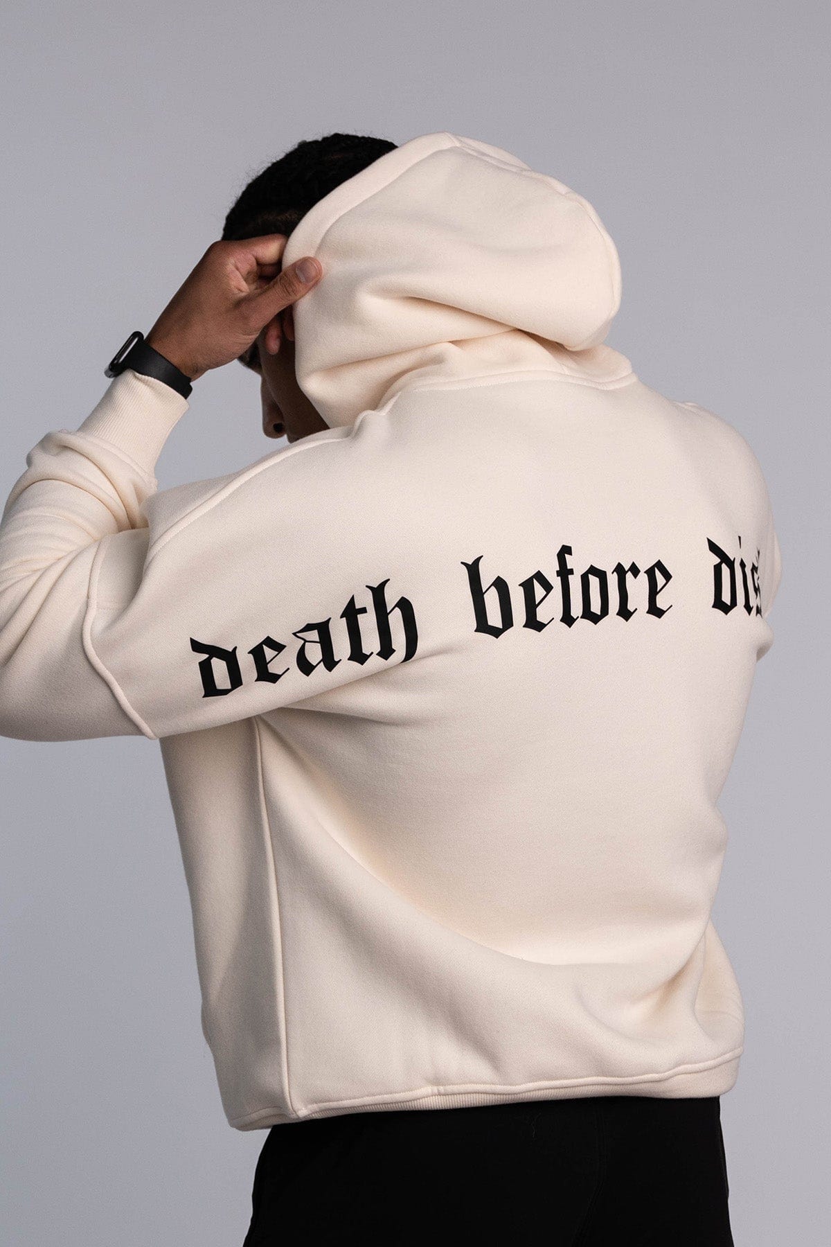 Death Before Dishonor Heavyweight Hoodie