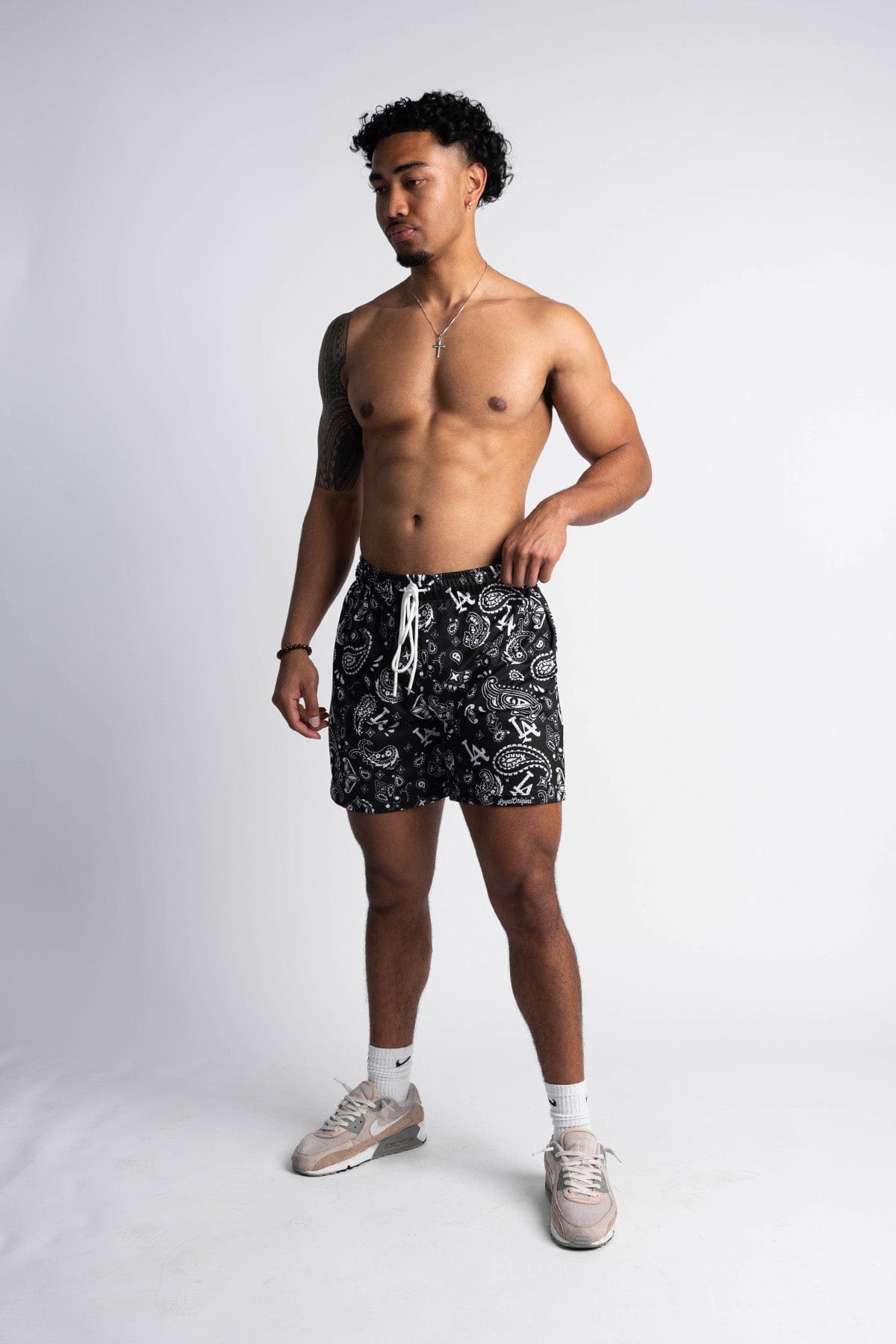 LA Paisley Premium Mesh Shorts