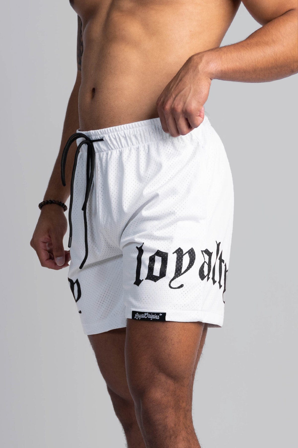 'Loyalty' Premium Mesh Shorts