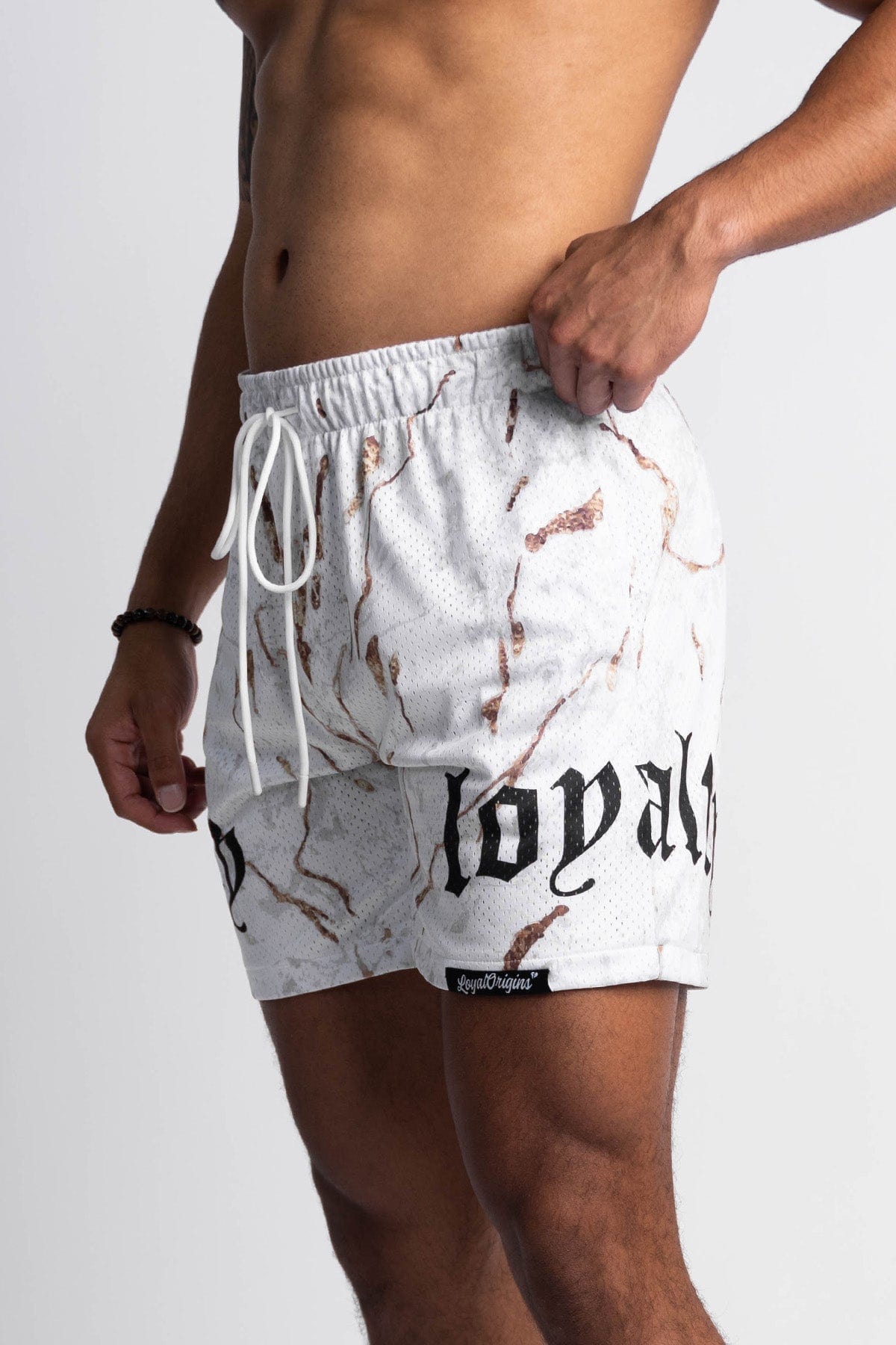 'Loyalty' Premium Mesh Shorts