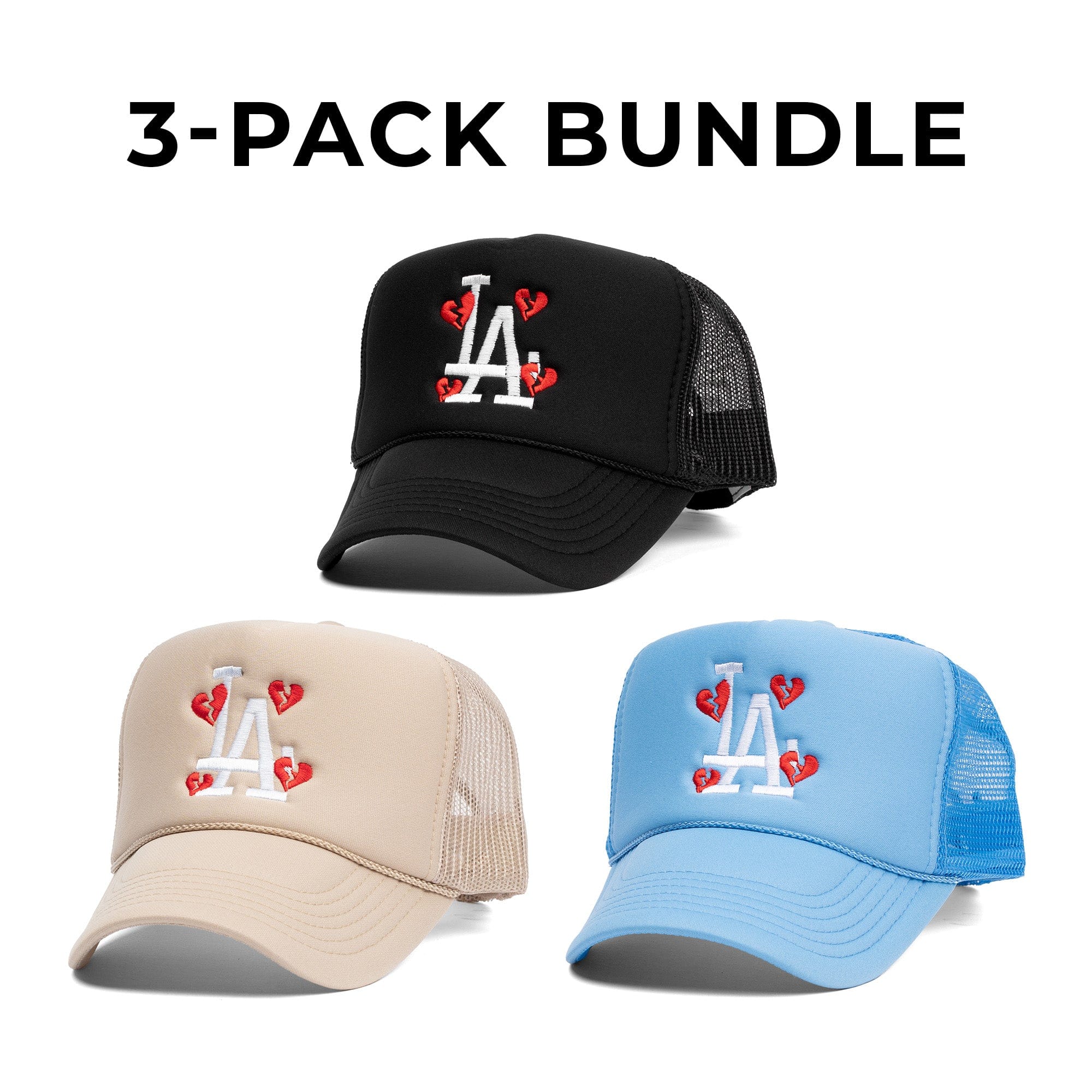 LA Hat (3-Pack Bundle)