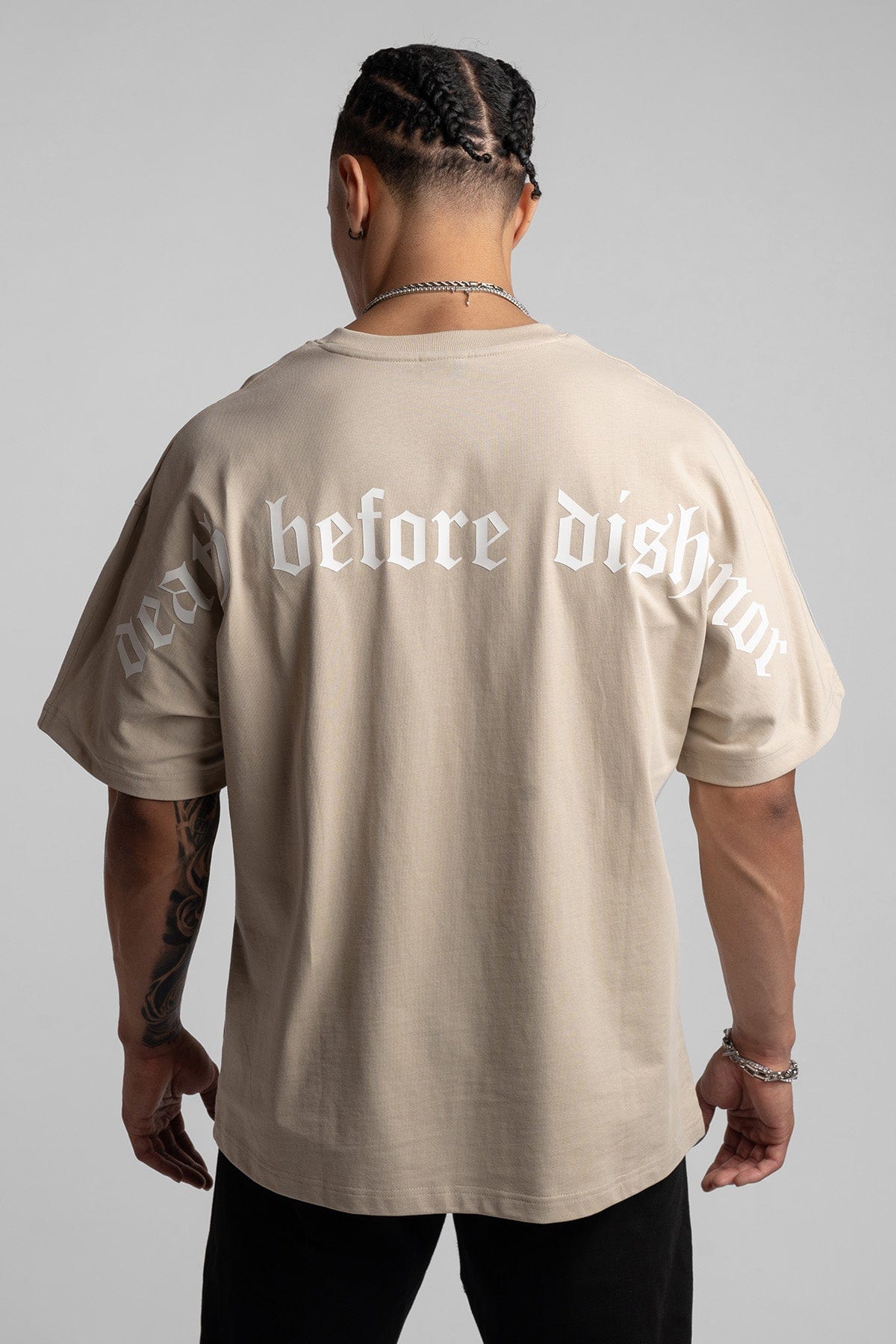 'Death Before Dishonor’ Oversized Tee - NEW CUT