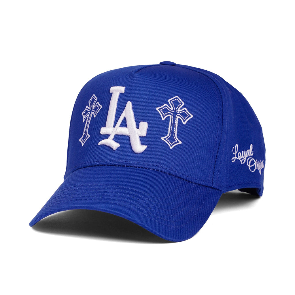 Cross Trucker Hat - La Logo Hat