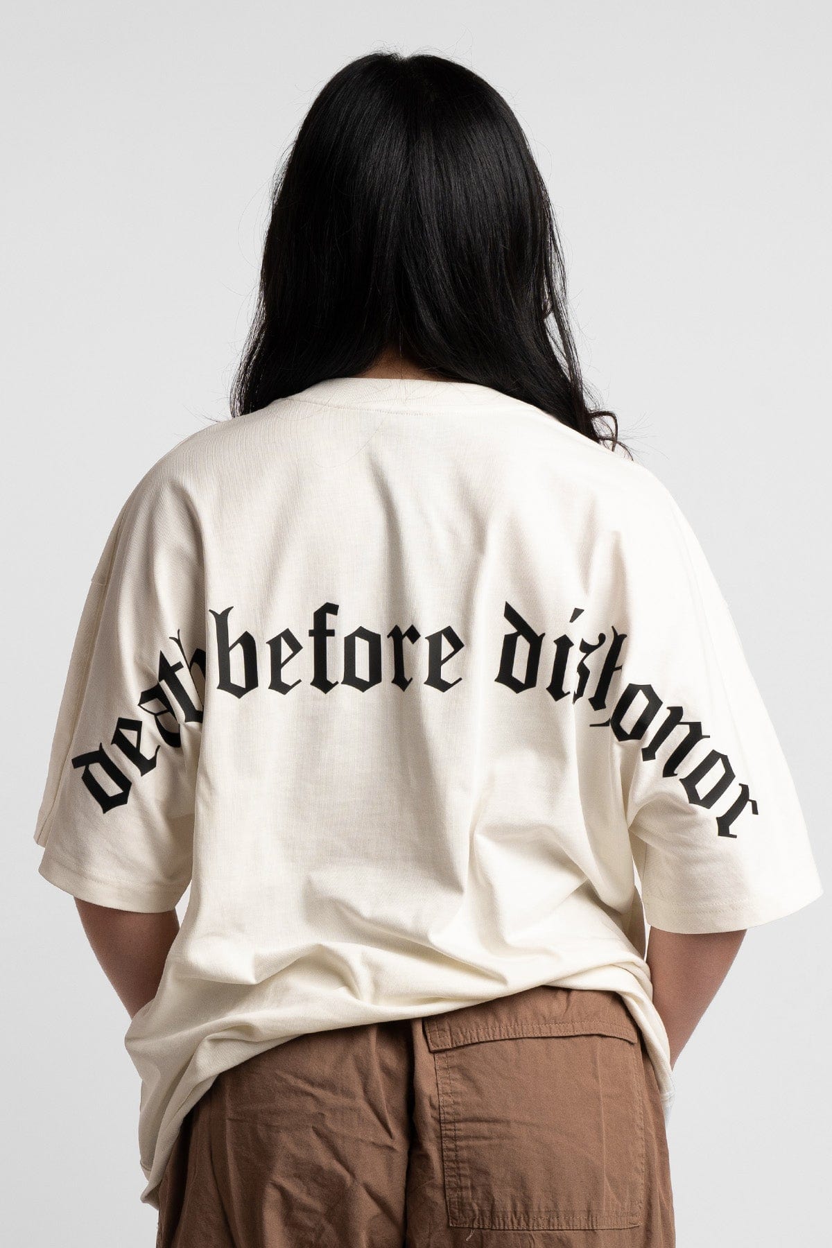 'Death Before Dishonor’ Oversized Tee - NEW CUT