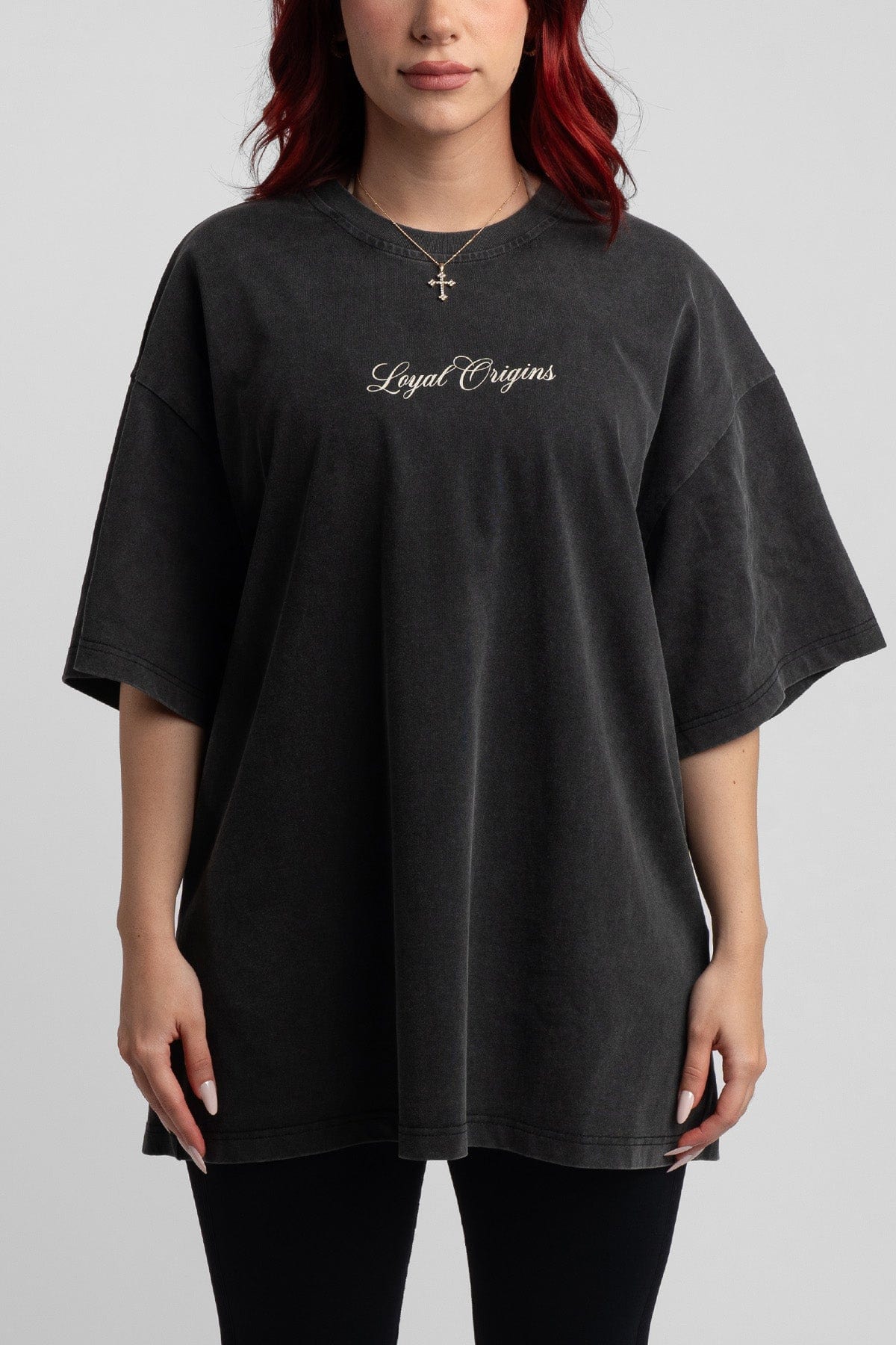 Vision Oversized Tee in - NEW CUT