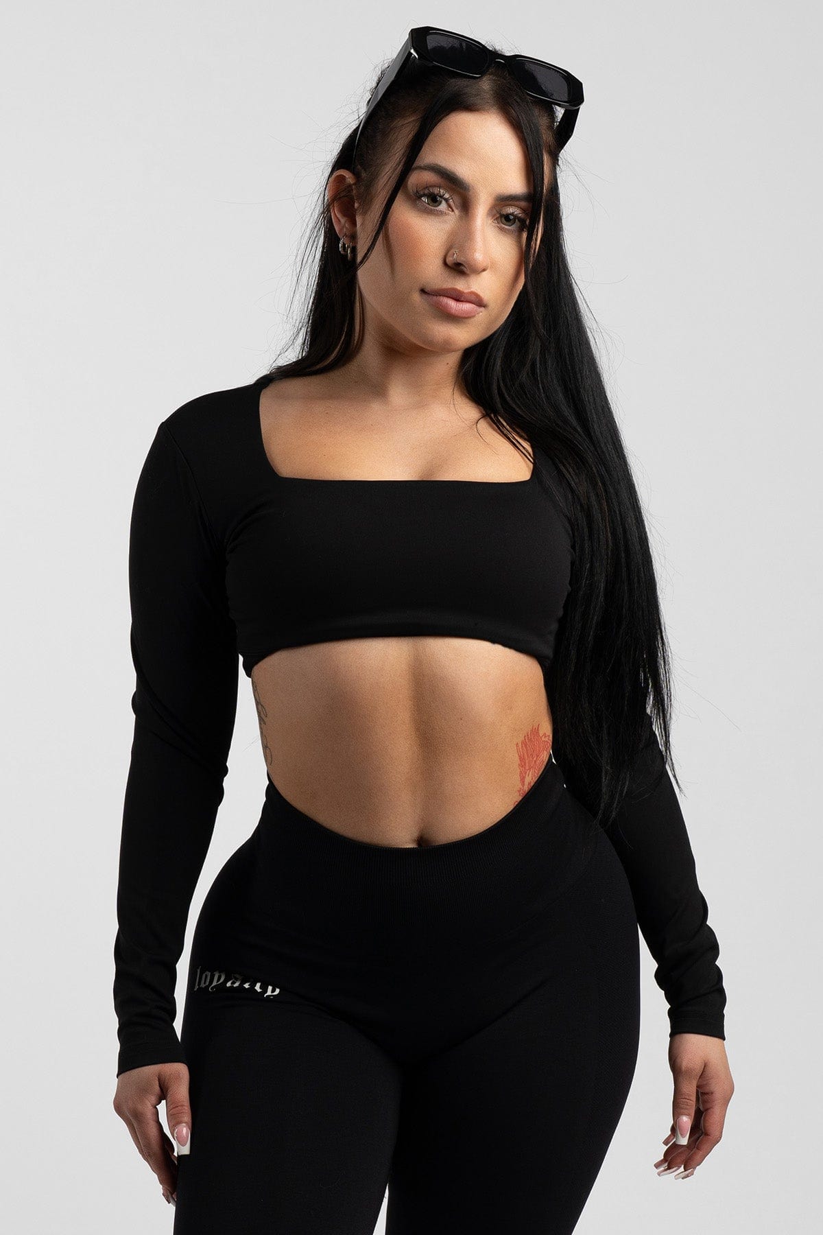 Essential LS Crop Top