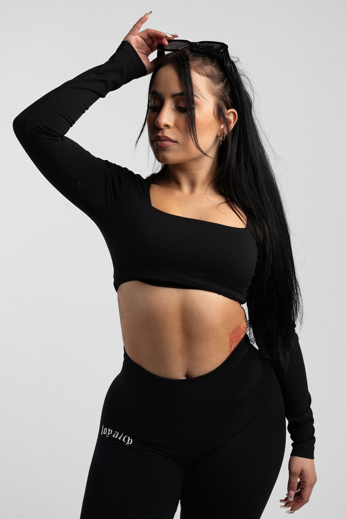 Essential LS Crop Top