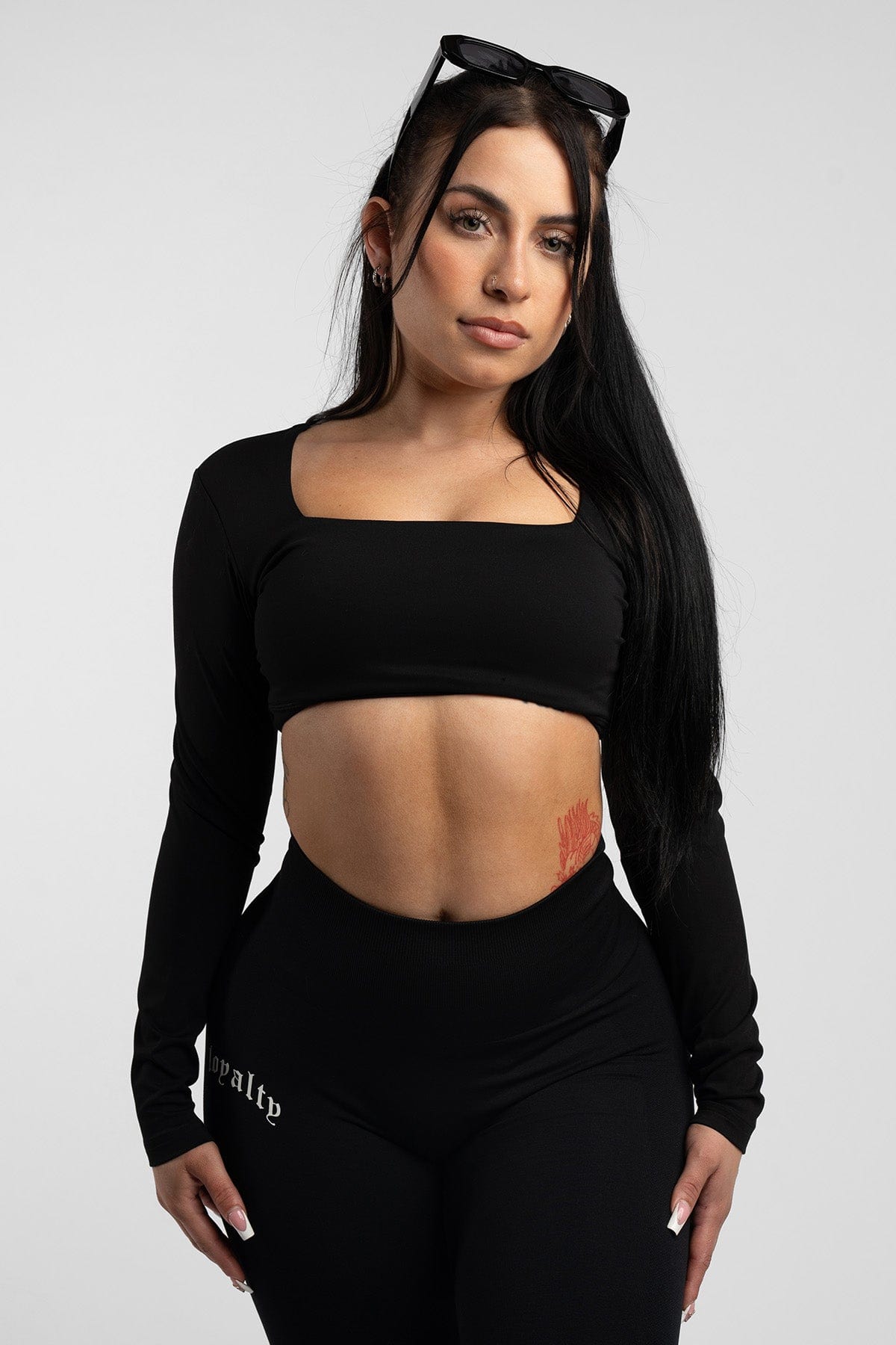 Essential LS Crop Top