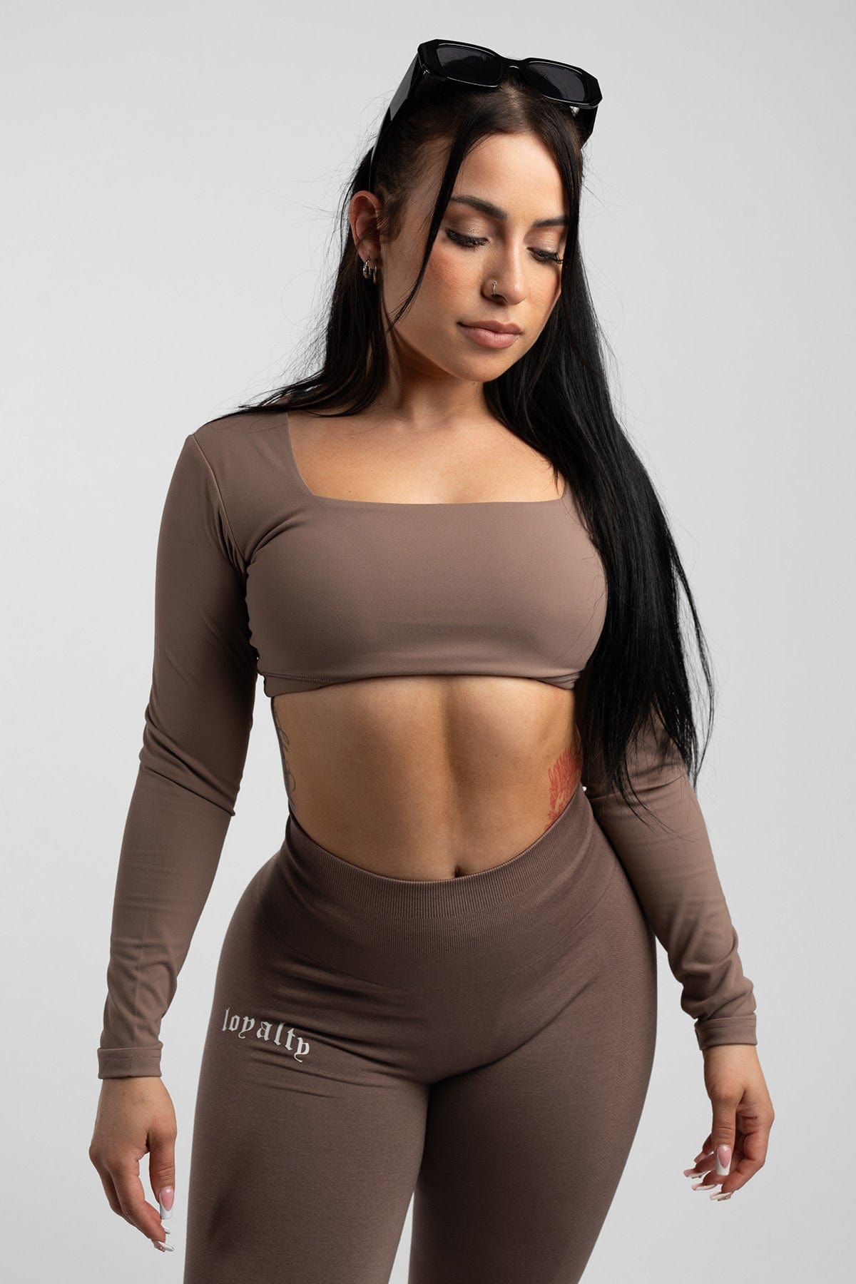 Essential LS Crop Top