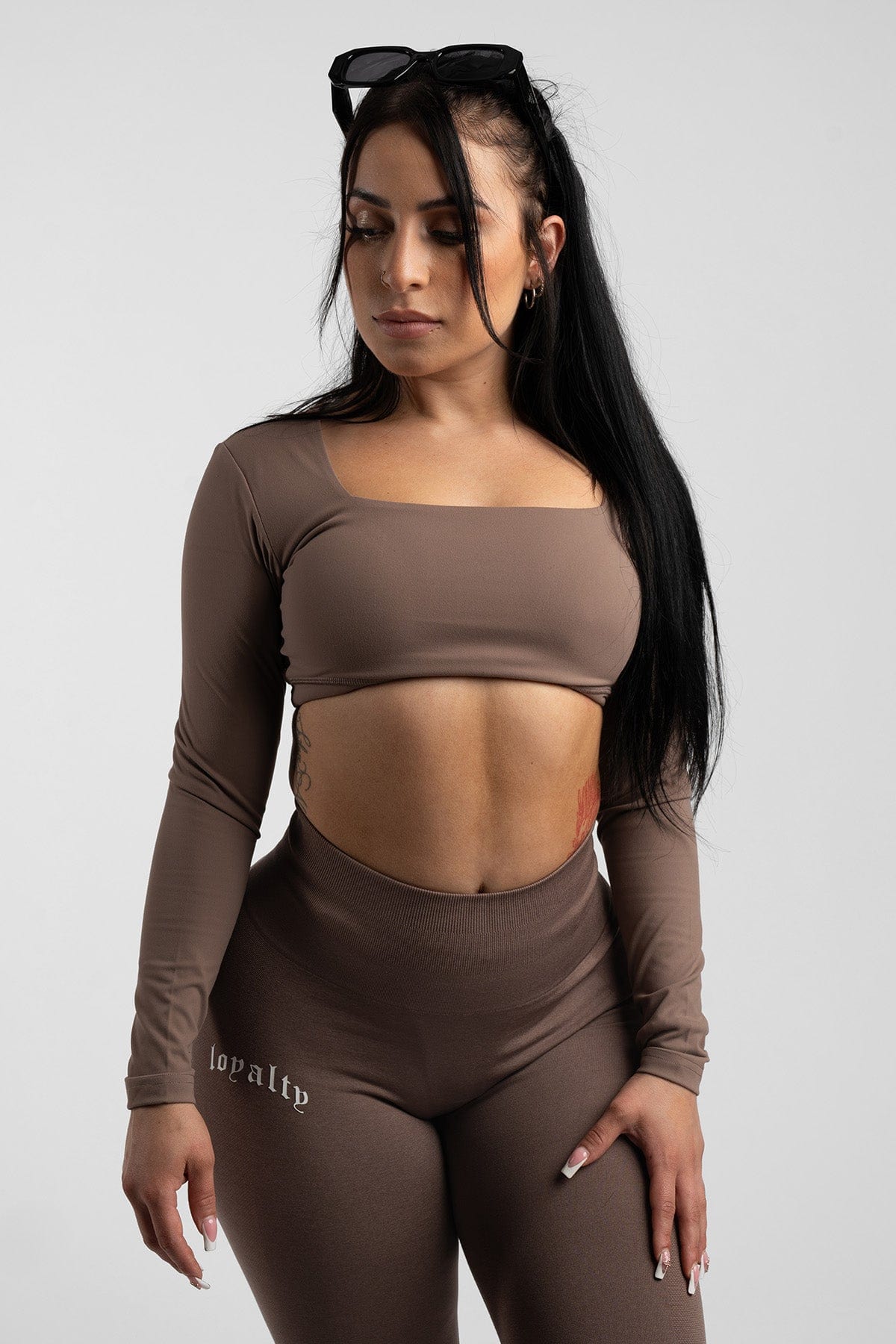 Essential LS Crop Top