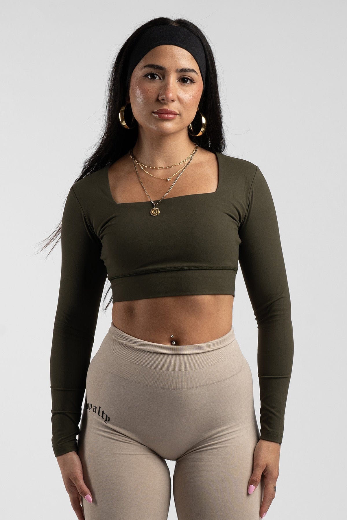 Essential LS Crop Top