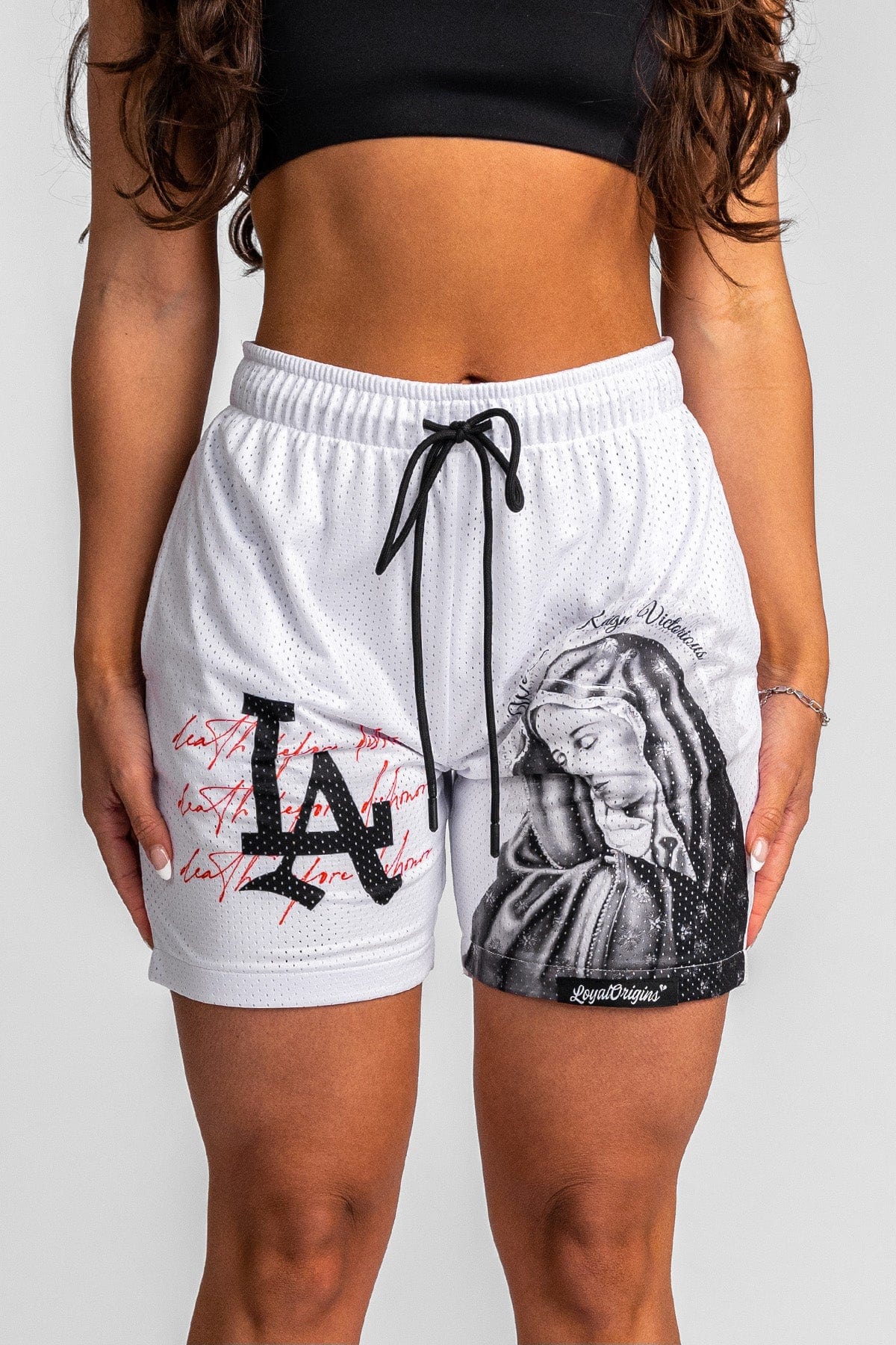 LA 'Ave Maria' Premium Mesh Shorts