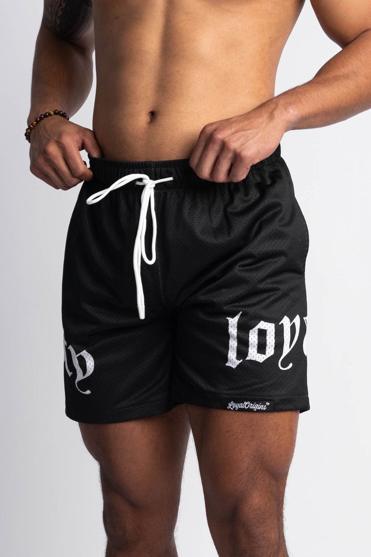'Loyalty' Premium Mesh Shorts