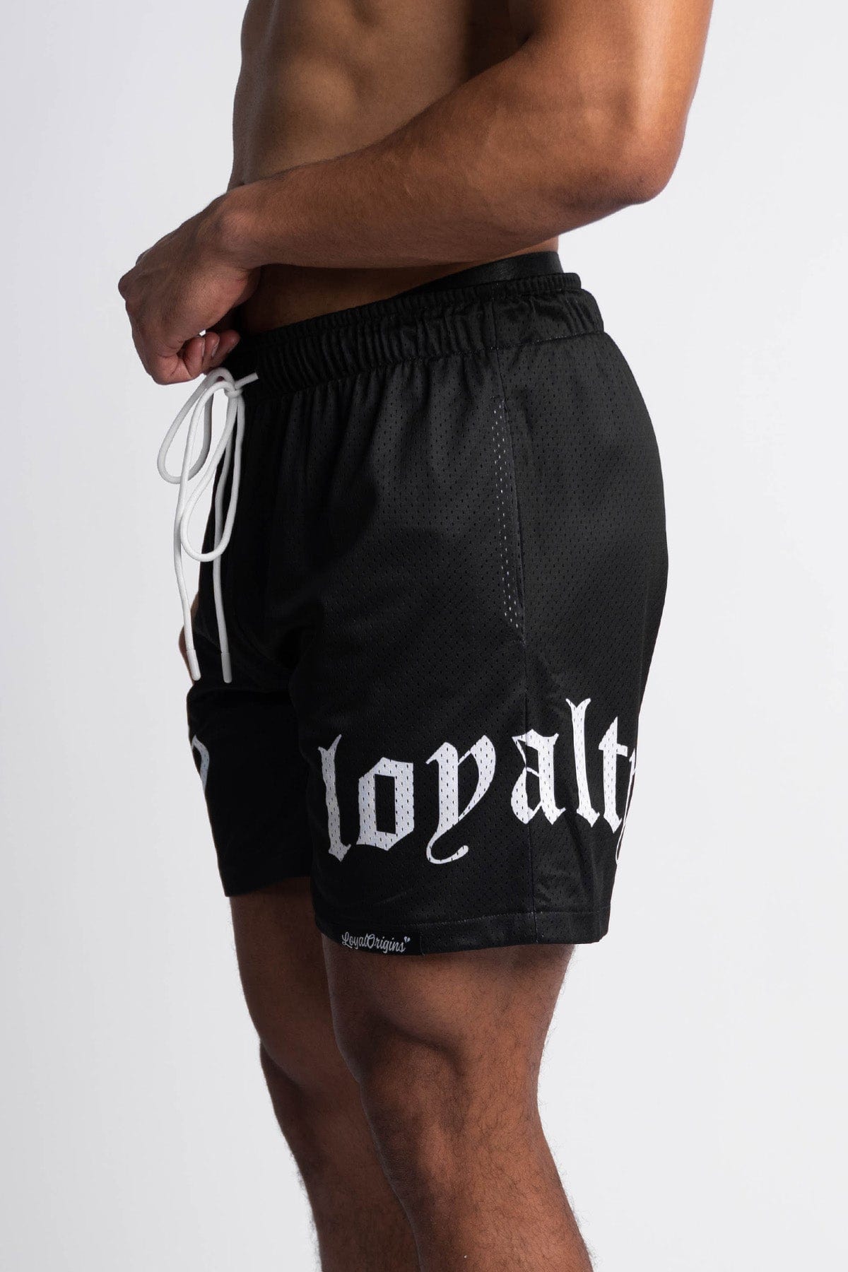 'Loyalty' Premium Mesh Shorts