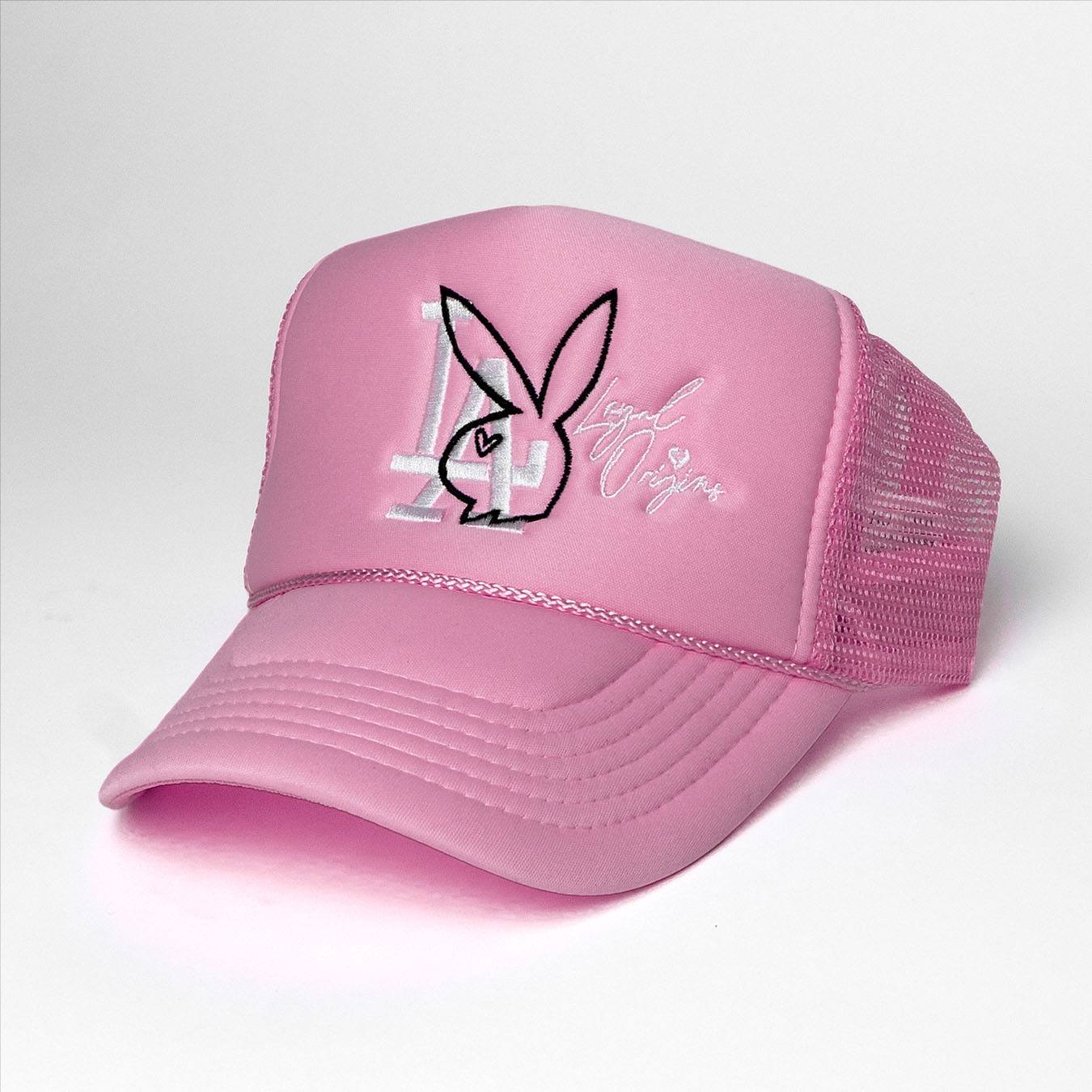 LA Bunny Signature Trucker in Light Pink Loyal Origins 