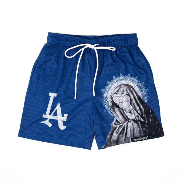 Mitchell & Ness Los Angeles Dodgers Royal City Collection Mesh Shorts